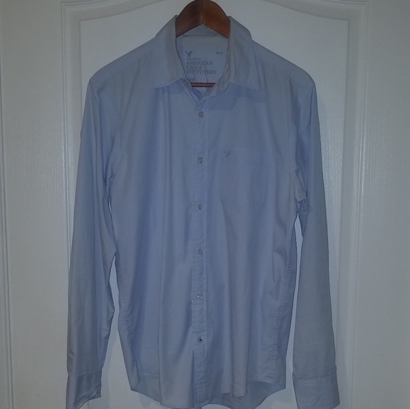 American Eagle Outfitters Athletic Fit Dress Shirt - Picture 7 of 7